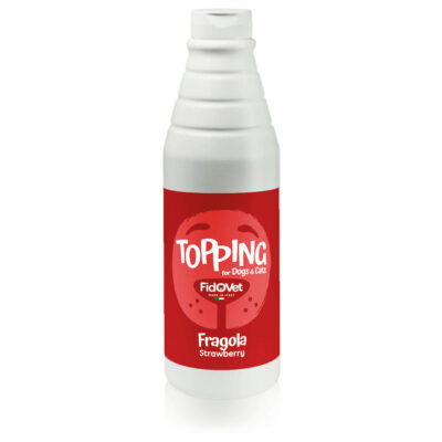 Topping de fresa para helados y yogur FidOVet (250 ml)