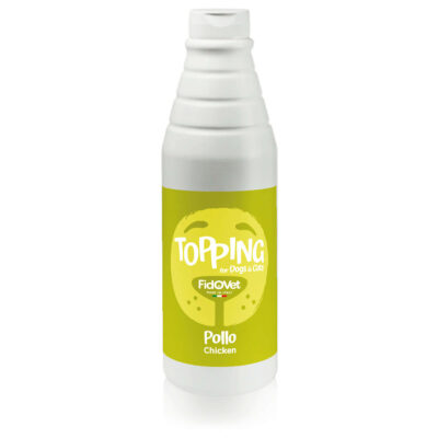 Topping de pollo para helados y yogur FidOVet (250 ml)