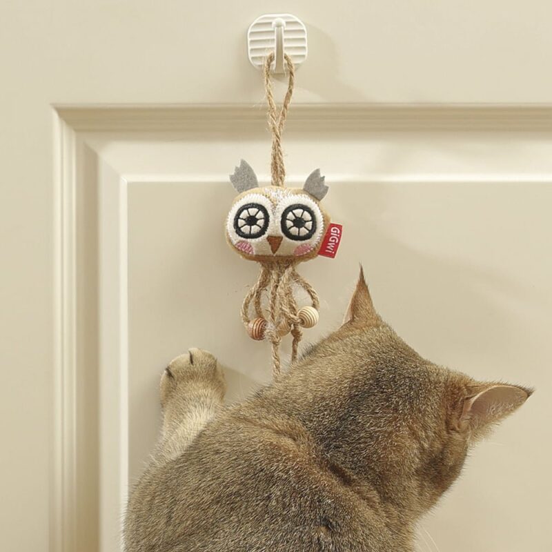 Juguetes GiGWI para gatos con HOJAS SILVERVINE línea ECO LINE