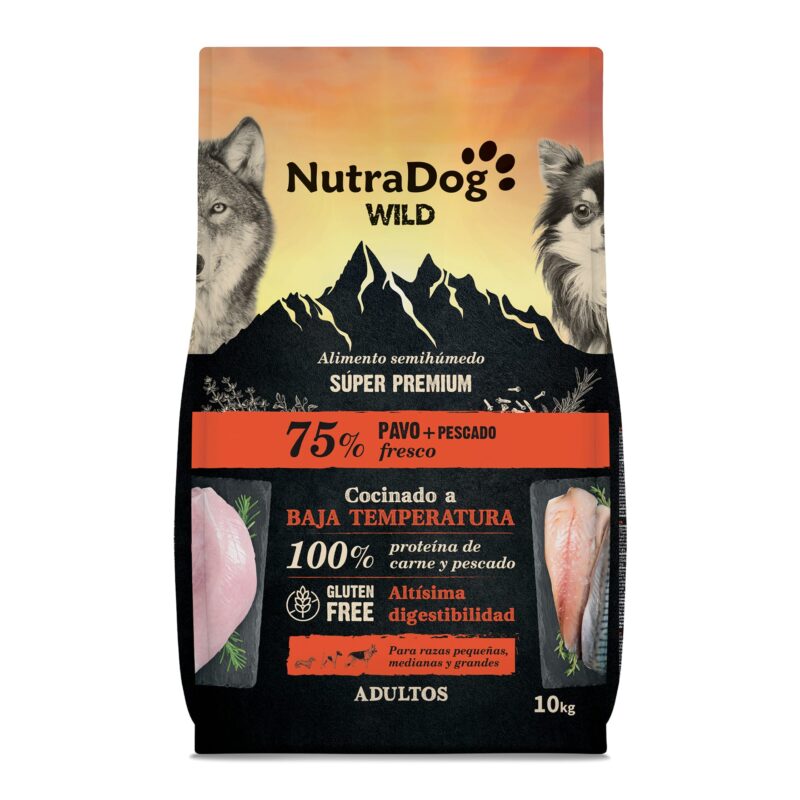 Alimento semihúmedo NutraDog WILD: La alimentación que ellos merecen