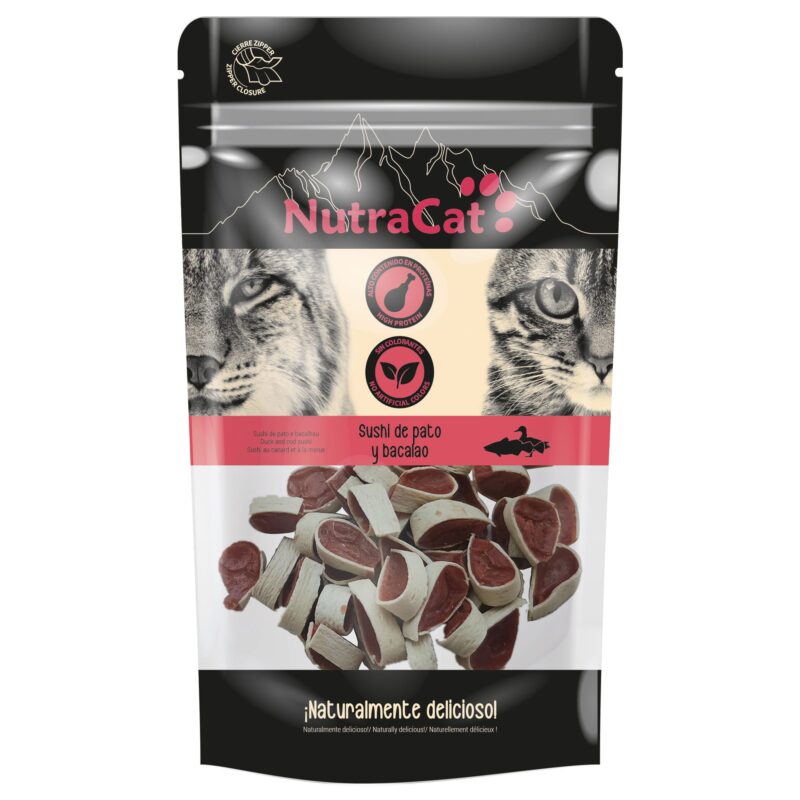 NutraCat snacks deshidratados: sabor natural y proteínas de calidad