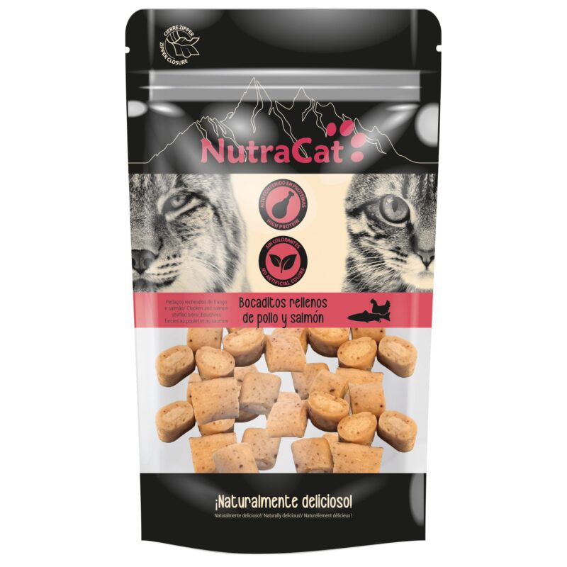 NutraCat snacks deshidratados: sabor natural y proteínas de calidad