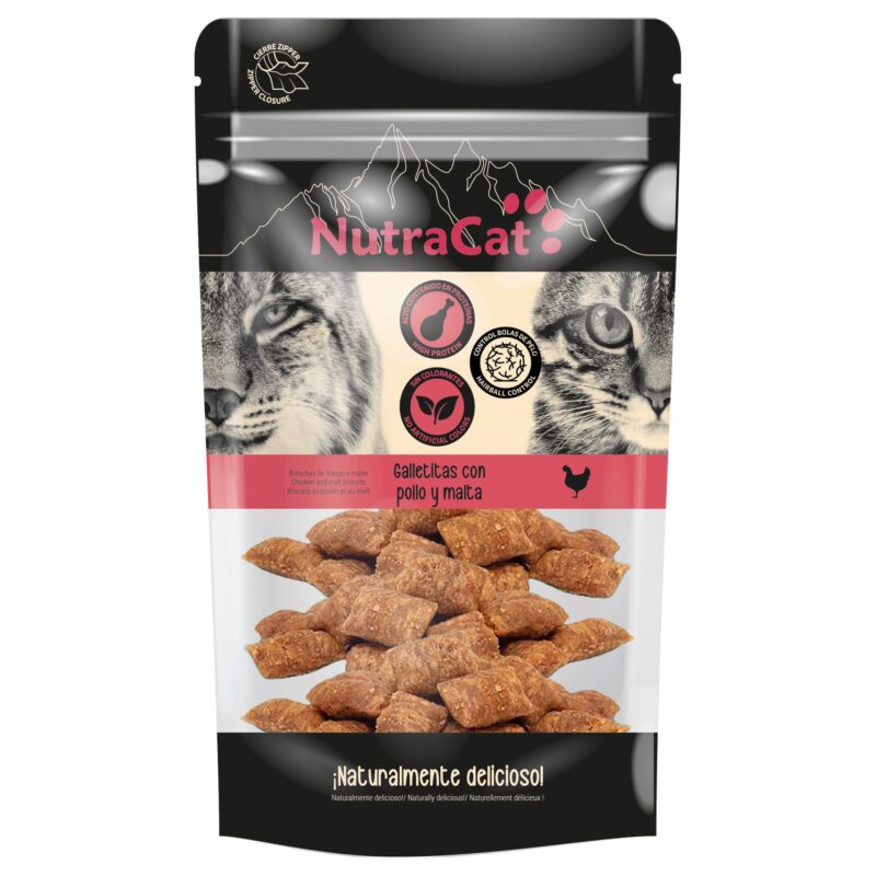NutraCat snacks deshidratados: sabor natural y proteínas de calidad