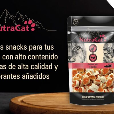 NutraCat snacks deshidratados: sabor natural y proteínas de calidad